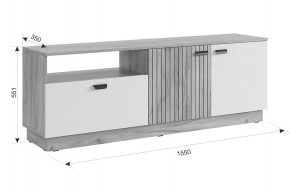 МОДИ К1 Гостиная (белое дерево) в Новом Уренгое - novyy-urengoy.mebel24.online | фото 4