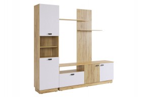 МОДИ К1 Гостиная (белое дерево) в Новом Уренгое - novyy-urengoy.mebel24.online | фото 6