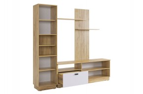 МОДИ К1 Гостиная (белое дерево) в Новом Уренгое - novyy-urengoy.mebel24.online | фото 7