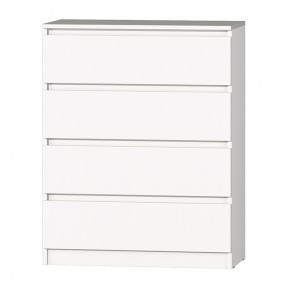 МС "Хилтон" Комод №1 800 (4 ящ.) белый текстурный в Новом Уренгое - novyy-urengoy.mebel24.online | фото 2