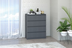 МС "Хилтон" Комод №1 800 (4 ящ.) графит в Новом Уренгое - novyy-urengoy.mebel24.online | фото