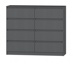МС "Хилтон" Комод №3 1200 (8 ящ.) графит в Новом Уренгое - novyy-urengoy.mebel24.online | фото 2