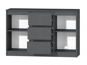 МС "Хилтон" Комод №4 1200 (графит) в Новом Уренгое - novyy-urengoy.mebel24.online | фото 3