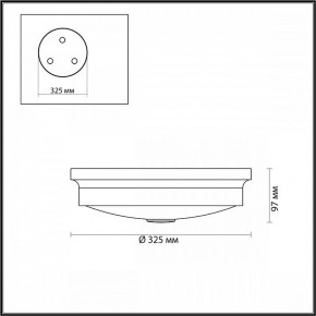 Накладной светильник Odeon Light Marsei 4825/3C в Новом Уренгое - novyy-urengoy.mebel24.online | фото 4