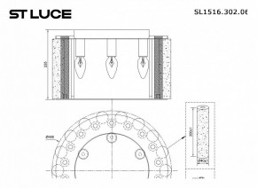 Накладной светильник ST-Luce Delight SL1516.302.06 в Новом Уренгое - novyy-urengoy.mebel24.online | фото 3