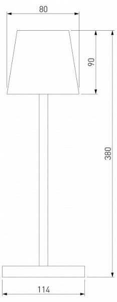 Настольная лампа декоративная Elektrostandard Mist a063928 в Новом Уренгое - novyy-urengoy.mebel24.online | фото 3