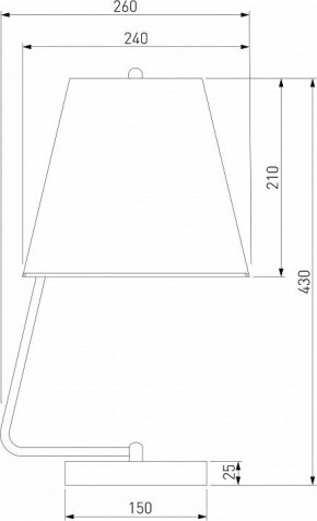 Настольная лампа декоративная Eurosvet Amaretto 01165/1 хром в Новом Уренгое - novyy-urengoy.mebel24.online | фото 2