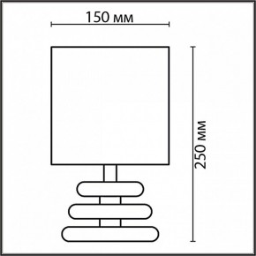 Настольная лампа декоративная Lumion Latza 8126/1Т в Новом Уренгое - novyy-urengoy.mebel24.online | фото 3