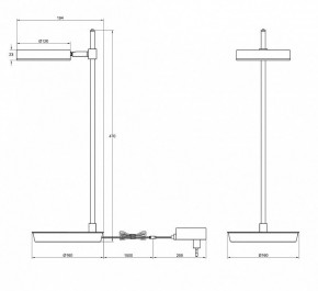 Настольная лампа декоративная Maytoni Fad MOD070TL-L8W3K в Новом Уренгое - novyy-urengoy.mebel24.online | фото 3