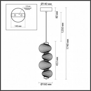 Настольная лампа декоративная Odeon Light Bruco 5096/17L в Новом Уренгое - novyy-urengoy.mebel24.online | фото 5