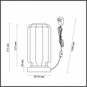 Настольная лампа декоративная Odeon Light Jam 5408/10TL в Новом Уренгое - novyy-urengoy.mebel24.online | фото 4