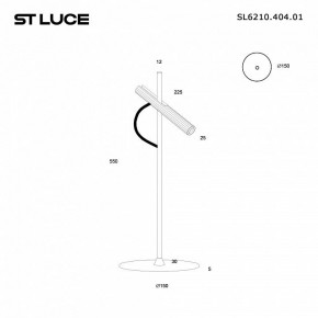 Настольная лампа декоративная ST-Luce LILT SL6210.404.01 в Новом Уренгое - novyy-urengoy.mebel24.online | фото 2