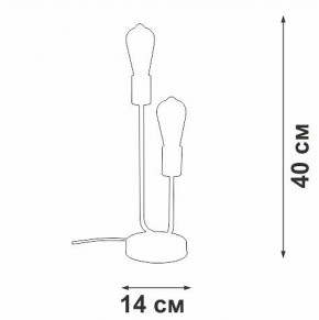 Настольная лампа декоративная Vitaluce V3005 V3005-1/2L в Новом Уренгое - novyy-urengoy.mebel24.online | фото 5