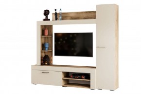 НИКОЛЬ Гостиная (Дуб крафт серый/софт айвори) в Новом Уренгое - novyy-urengoy.mebel24.online | фото 1