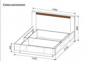ОРЛАНДО Спальный гарнитур (модульный) в Новом Уренгое - novyy-urengoy.mebel24.online | фото 7