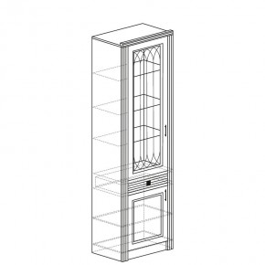 ОРЛЕАН Гостиная (модульная) серый в Новом Уренгое - novyy-urengoy.mebel24.online | фото 7