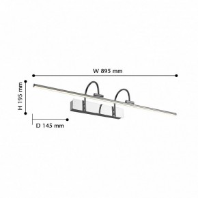 Подсветка для картины Favourite Strenuus 2431-3W в Новом Уренгое - novyy-urengoy.mebel24.online | фото 2