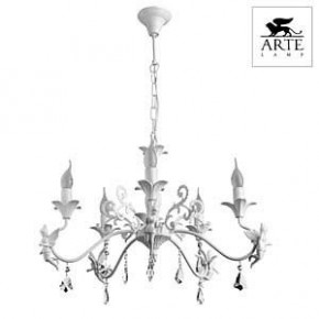 Подвесная люстра Arte Lamp Angelina A5349LM-5WH в Новом Уренгое - novyy-urengoy.mebel24.online | фото 3