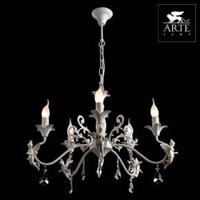 Подвесная люстра Arte Lamp Angelina A5349LM-5WH в Новом Уренгое - novyy-urengoy.mebel24.online | фото 4