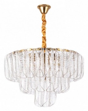 Подвесная люстра Arte Lamp Evelyn A4073LM-12PB в Новом Уренгое - novyy-urengoy.mebel24.online | фото 2