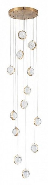 Подвесная люстра Arte Lamp Faberge A2451SP-75PB в Новом Уренгое - novyy-urengoy.mebel24.online | фото