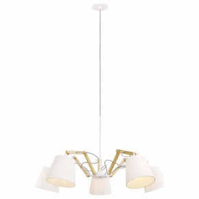 Подвесная люстра Arte Lamp Pinocchio A5700LM-5WH в Новом Уренгое - novyy-urengoy.mebel24.online | фото 2