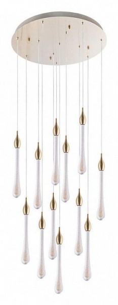 Подвесная люстра Arte Lamp Raindrop A1803LM-36PB в Новом Уренгое - novyy-urengoy.mebel24.online | фото