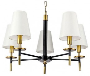 Подвесная люстра Arte Lamp Riccardo A4075LM-5BK в Новом Уренгое - novyy-urengoy.mebel24.online | фото