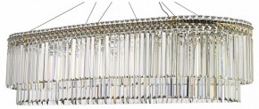 Подвесная люстра Arti Lampadari Ovindoli Nickel Ovindoli L 1.5.120x40.101 G в Новом Уренгое - novyy-urengoy.mebel24.online | фото