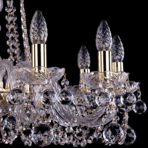 Подвесная люстра Bohemia Ivele Crystal 1402 1402/10/240/G/Balls в Новом Уренгое - novyy-urengoy.mebel24.online | фото 2