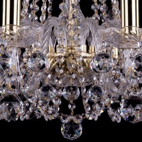 Подвесная люстра Bohemia Ivele Crystal 1402 1402/10/240/G/Balls в Новом Уренгое - novyy-urengoy.mebel24.online | фото 3