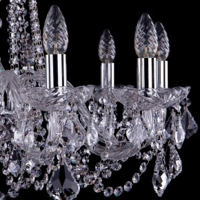 Подвесная люстра Bohemia Ivele Crystal 1402 1402/10/240/Ni/Leafs в Новом Уренгое - novyy-urengoy.mebel24.online | фото 2