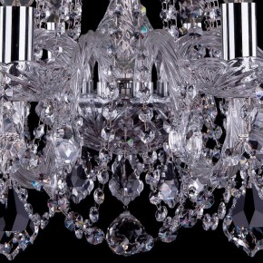 Подвесная люстра Bohemia Ivele Crystal 1402 1402/10/240/Ni/Leafs в Новом Уренгое - novyy-urengoy.mebel24.online | фото 3