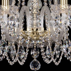 Подвесная люстра Bohemia Ivele Crystal 1402 1402/10/300/G в Новом Уренгое - novyy-urengoy.mebel24.online | фото 4