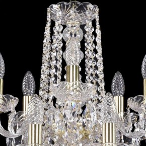 Подвесная люстра Bohemia Ivele Crystal 1402 1402/10+5/195/2d/G в Новом Уренгое - novyy-urengoy.mebel24.online | фото 4