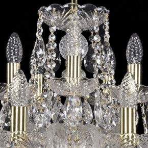 Подвесная люстра Bohemia Ivele Crystal 1402 1402/10+5/240/G в Новом Уренгое - novyy-urengoy.mebel24.online | фото 4
