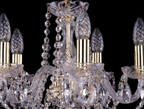 Подвесная люстра Bohemia Ivele Crystal 1402 1402/5/141/G в Новом Уренгое - novyy-urengoy.mebel24.online | фото 7