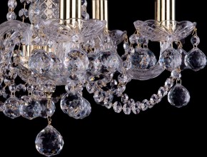 Подвесная люстра Bohemia Ivele Crystal 1402 1402/5/141/G/Balls в Новом Уренгое - novyy-urengoy.mebel24.online | фото 2