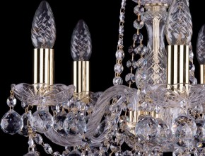Подвесная люстра Bohemia Ivele Crystal 1402 1402/5/141/G/Balls в Новом Уренгое - novyy-urengoy.mebel24.online | фото 3