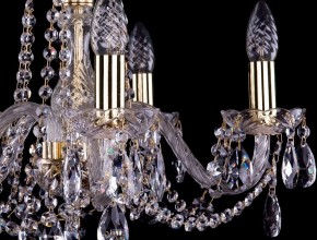 Подвесная люстра Bohemia Ivele Crystal 1402 1402/5/160/G в Новом Уренгое - novyy-urengoy.mebel24.online | фото 2