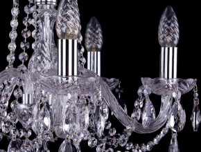 Подвесная люстра Bohemia Ivele Crystal 1402 1402/5/160/Ni в Новом Уренгое - novyy-urengoy.mebel24.online | фото 3