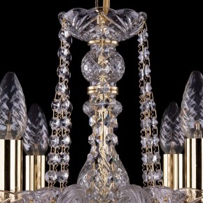 Подвесная люстра Bohemia Ivele Crystal 1402 1402/6/160/G/Balls в Новом Уренгое - novyy-urengoy.mebel24.online | фото 4