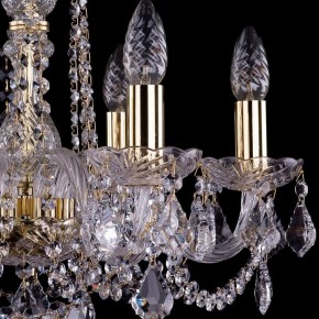 Подвесная люстра Bohemia Ivele Crystal 1402 1402/6/160/G/Leafs в Новом Уренгое - novyy-urengoy.mebel24.online | фото 2
