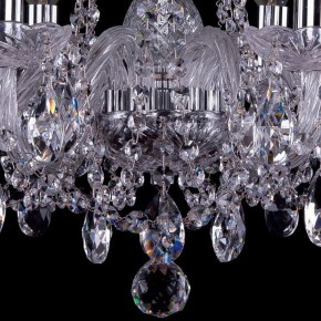 Подвесная люстра Bohemia Ivele Crystal 1402 1402/6/160/Ni в Новом Уренгое - novyy-urengoy.mebel24.online | фото 3