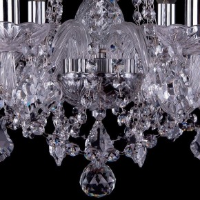 Подвесная люстра Bohemia Ivele Crystal 1402 1402/6/160/Ni/Leafs в Новом Уренгое - novyy-urengoy.mebel24.online | фото 3