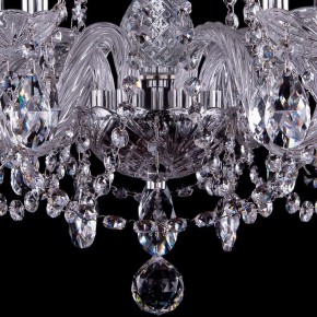 Подвесная люстра Bohemia Ivele Crystal 1402 1402/6/195/Ni в Новом Уренгое - novyy-urengoy.mebel24.online | фото 4