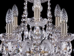 Подвесная люстра Bohemia Ivele Crystal 1402 1402/6_3/195/Pa в Новом Уренгое - novyy-urengoy.mebel24.online | фото 3