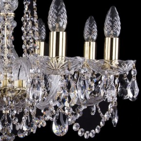 Подвесная люстра Bohemia Ivele Crystal 1402 1402/8/195/G/tube в Новом Уренгое - novyy-urengoy.mebel24.online | фото 2