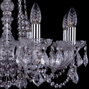 Подвесная люстра Bohemia Ivele Crystal 1402 1402/8/195/Ni/Leafs в Новом Уренгое - novyy-urengoy.mebel24.online | фото 2
