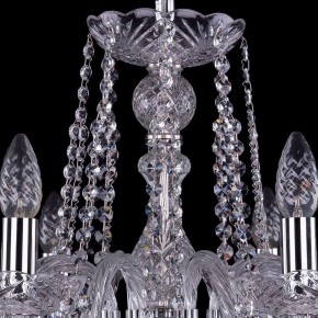 Подвесная люстра Bohemia Ivele Crystal 1402 1402/8/240/Ni в Новом Уренгое - novyy-urengoy.mebel24.online | фото 4